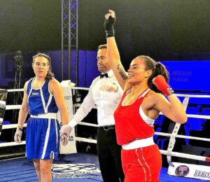 Boxe Assoluti. MELISSA Gemini Campionessa Italiana 2022 ctg.70 kg..